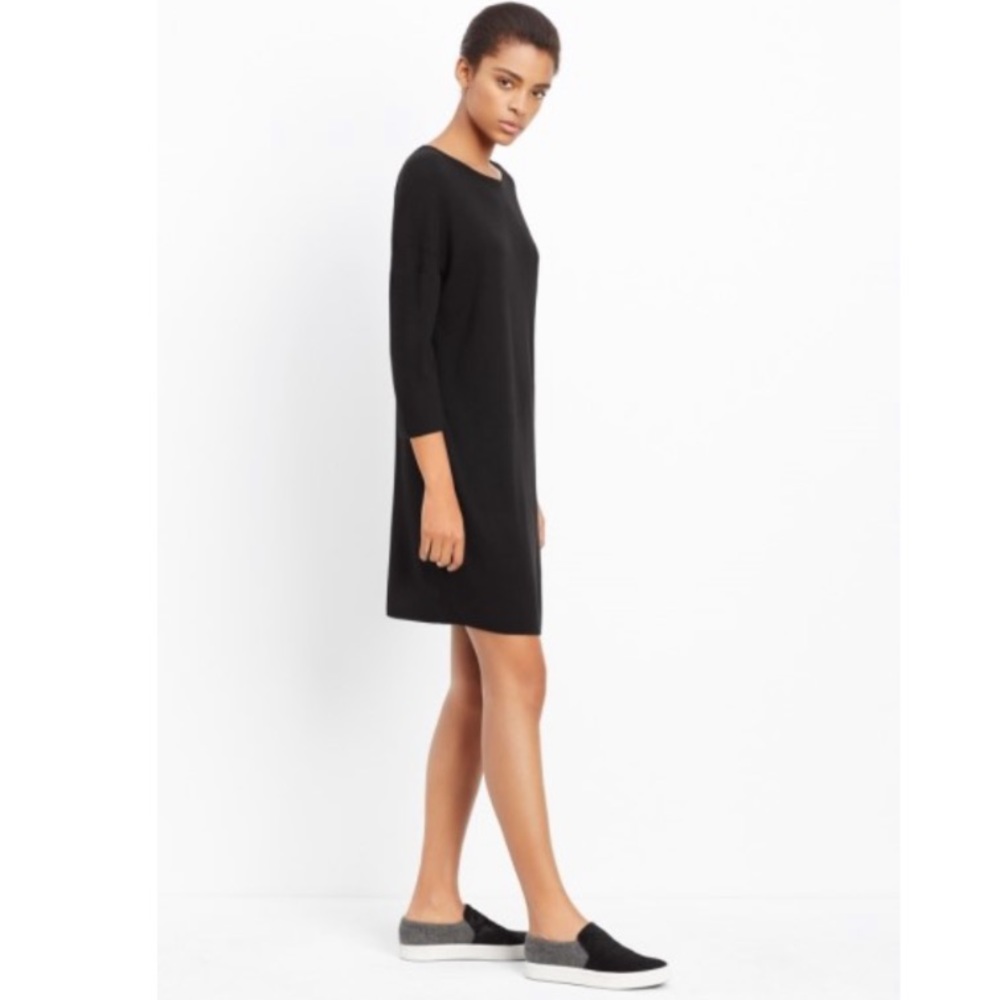 Vince midi 3/4 sleeve dress